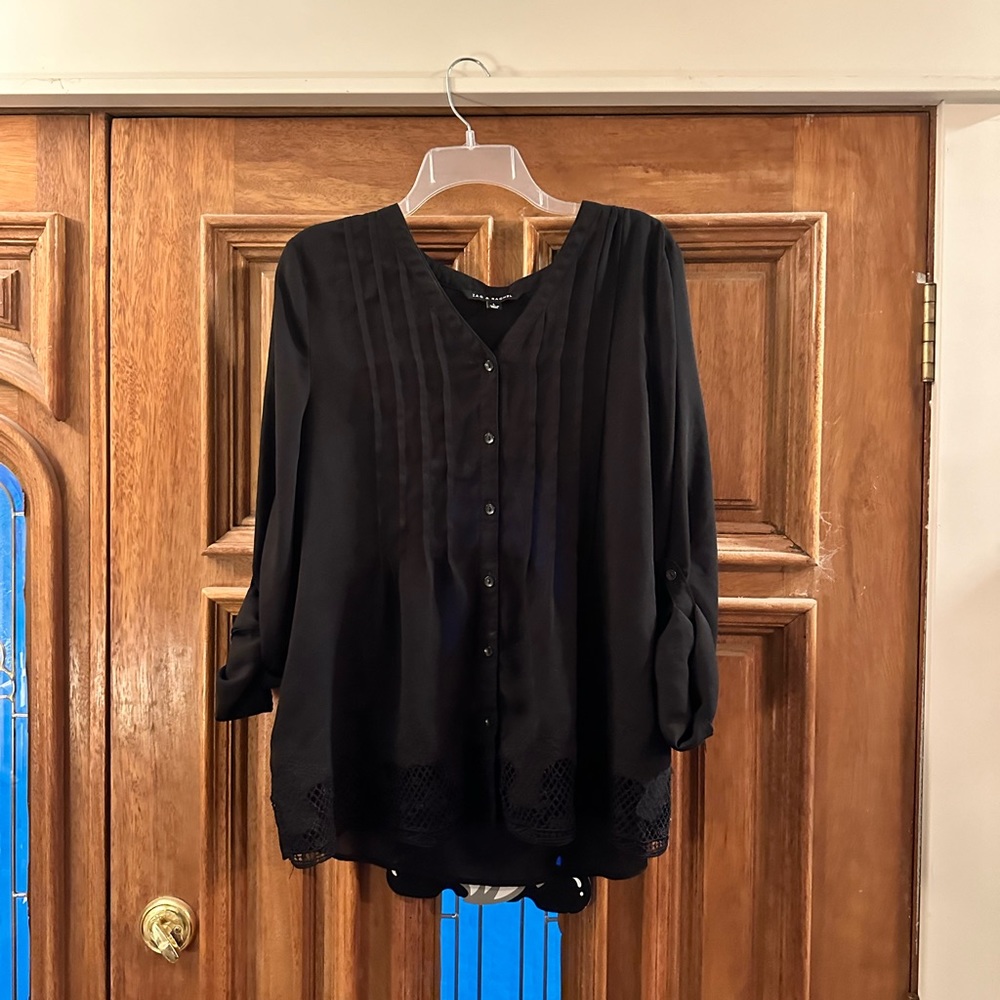 Women’s black blouse